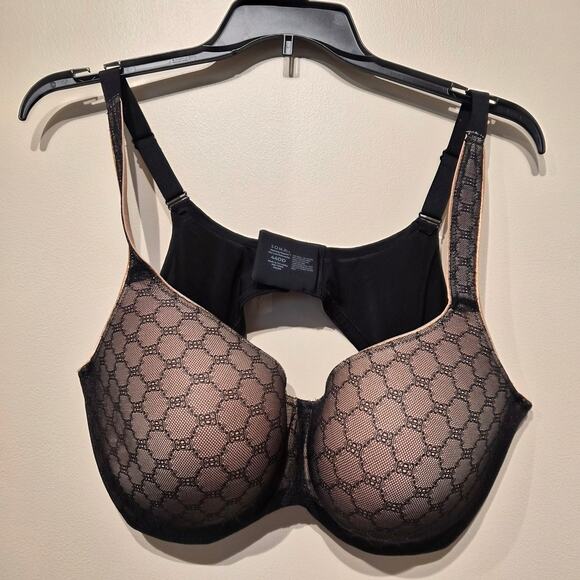 Soma Other - Soma Stunning Support Geo Lace Balconette Bra 44DD Like New